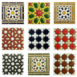 Ceramic tiles 7,5cm (3") -