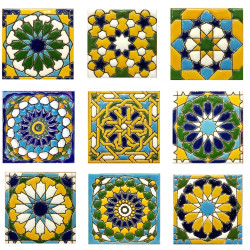 Ceramic tiles 7,5cm (3") -