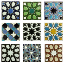 Ceramic tiles 7,5cm (3") -