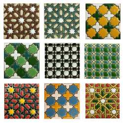 Ceramic tiles 7,5cm (3") -