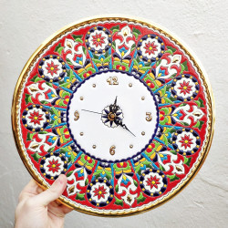 Ceramic clock "Arte"