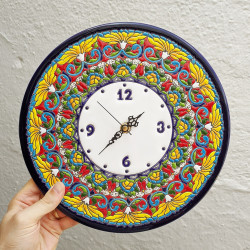 Reloj de cerámica "Arte"