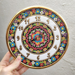 Ceramic Clock "22cm."
