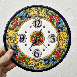 Horloge en céramique "22cm."