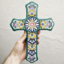 Ceramic cross "Arte" - 27 cm.