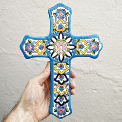 Ceramic cross "Arte" - 27 cm.