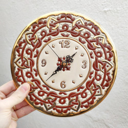 Ceramic Clock "22cm."