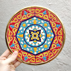 Plate "Arte" - 24 cm. -