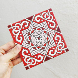 Ceramic tiles "15cm. (6")"...