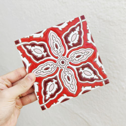 Ceramic tiles "15cm. (6")"...