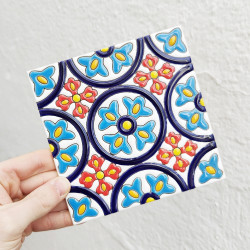Ceramic tiles "15cm. (6")"...