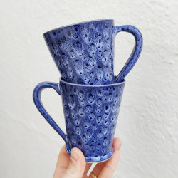 Set of two mugs - 10.5cm.