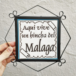 Tile "MALAGA" Avec cadre -...