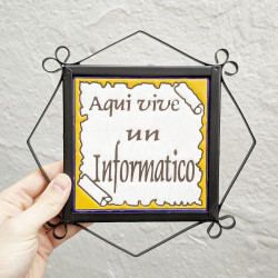 Azulejo "INFORMATICO"...