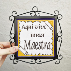 Tile "MAESTRA" Avec cadre -...