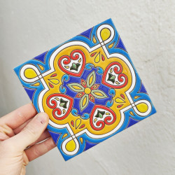 Ceramic tiles "15cm. (6")"...