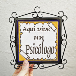 Ceramic Tile "PSICOLOGO"...