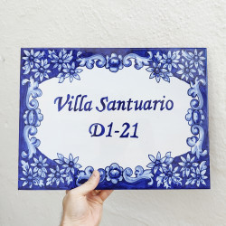 Placa personalizable "POR...