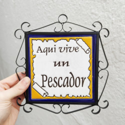 Tile "PESCADOR" Avec cadre...