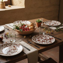 Lot de 2 plats en ceramique.