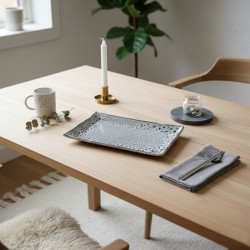 Bandeja de cerámica - Gres -