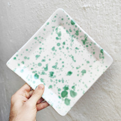 Lot de 2 plats en ceramique.