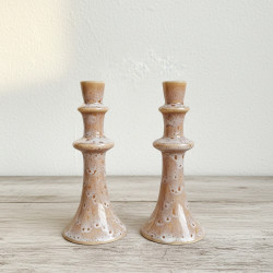 Ceramic candlestick - 23cm. -