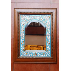 Espejo de cerámica "Arte" -...