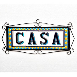 Ceramic tile letters and...