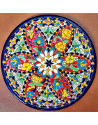 Assiettes en céramique moyennes - Espagne -