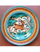 Spanish ceramic "Hunting" style